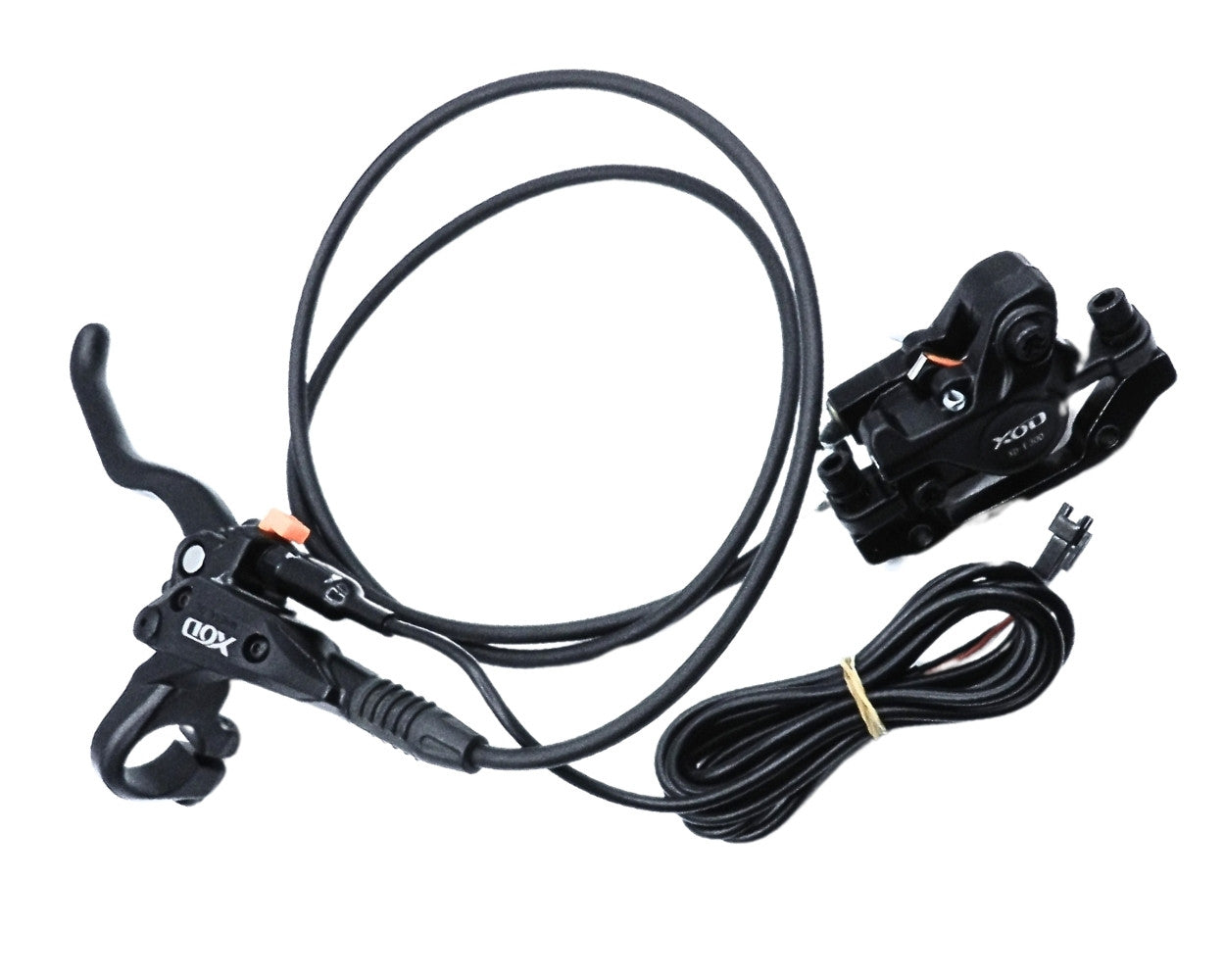 סט מעצורים הידראולי XOD 300 קומפלט קדמי 1.10 /אחורי 1.90 כולל ניתוק חשמלי + 2 רוטורים