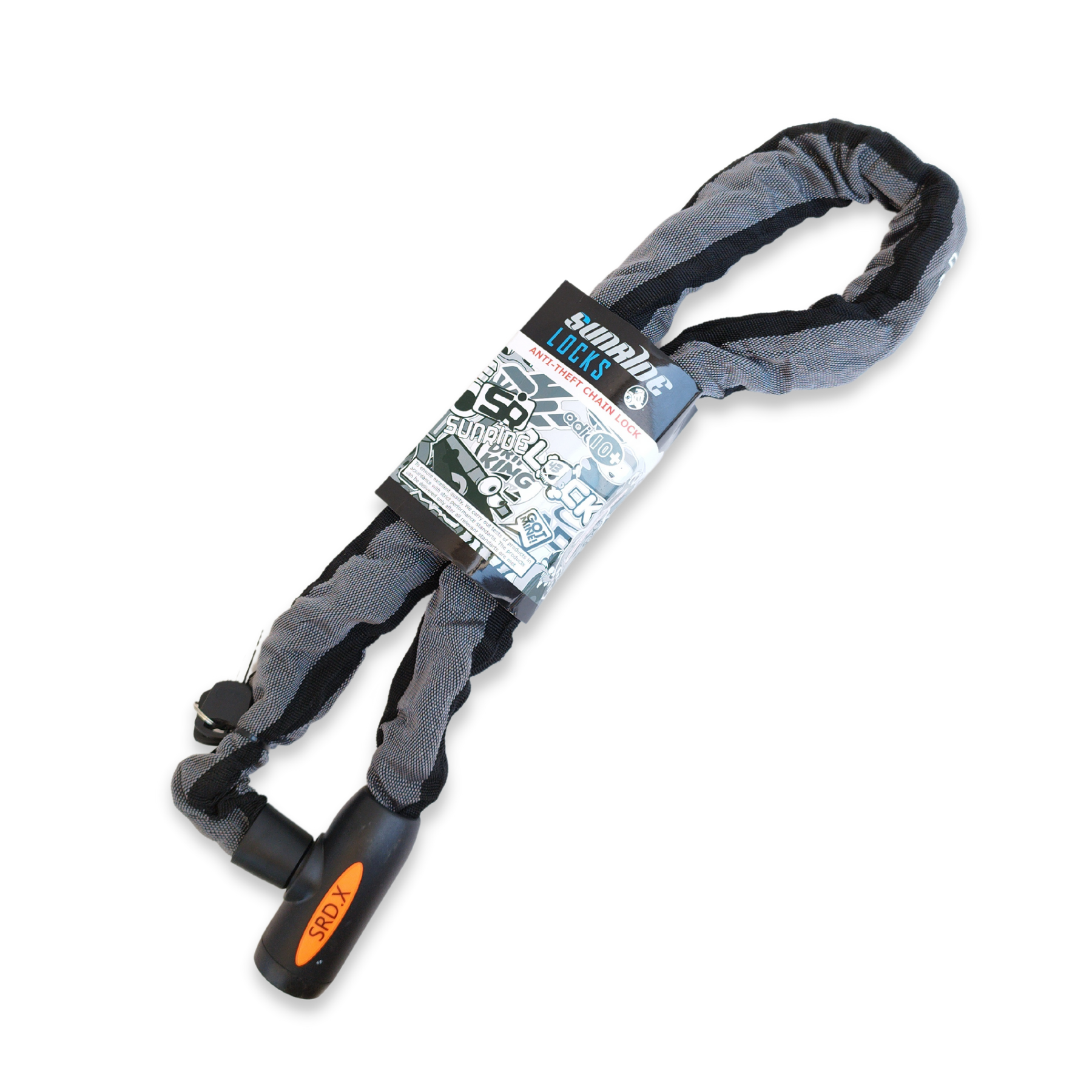 מנעול שרשרת 10mmX120cm