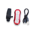 נצנץ לד אדום נטען USB - דגם C