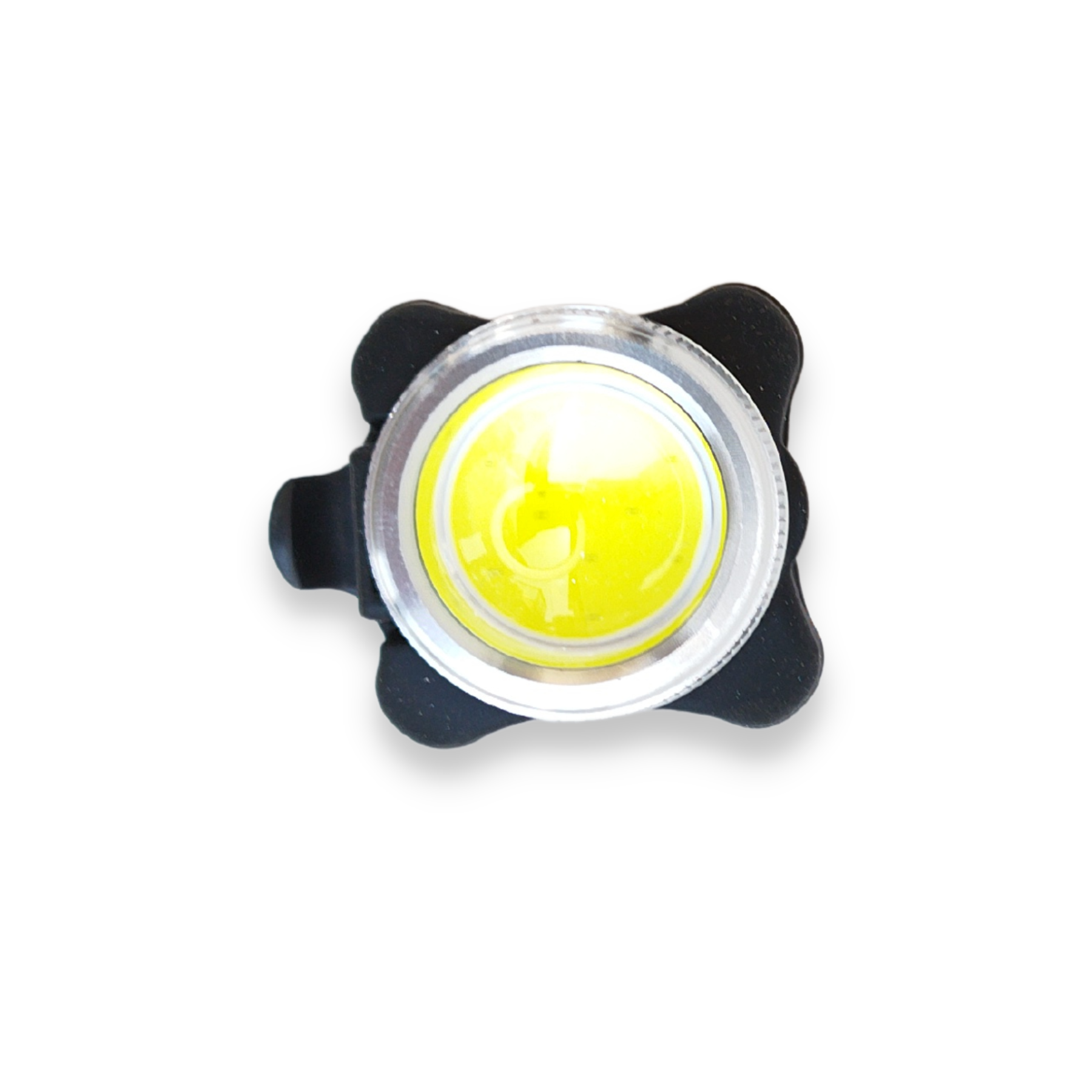 נצנץ לד עגול נטען USB - תופסן גומי