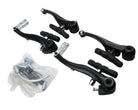2 זוגות קומפלט זרועות כולל רפידות V-BRAKE