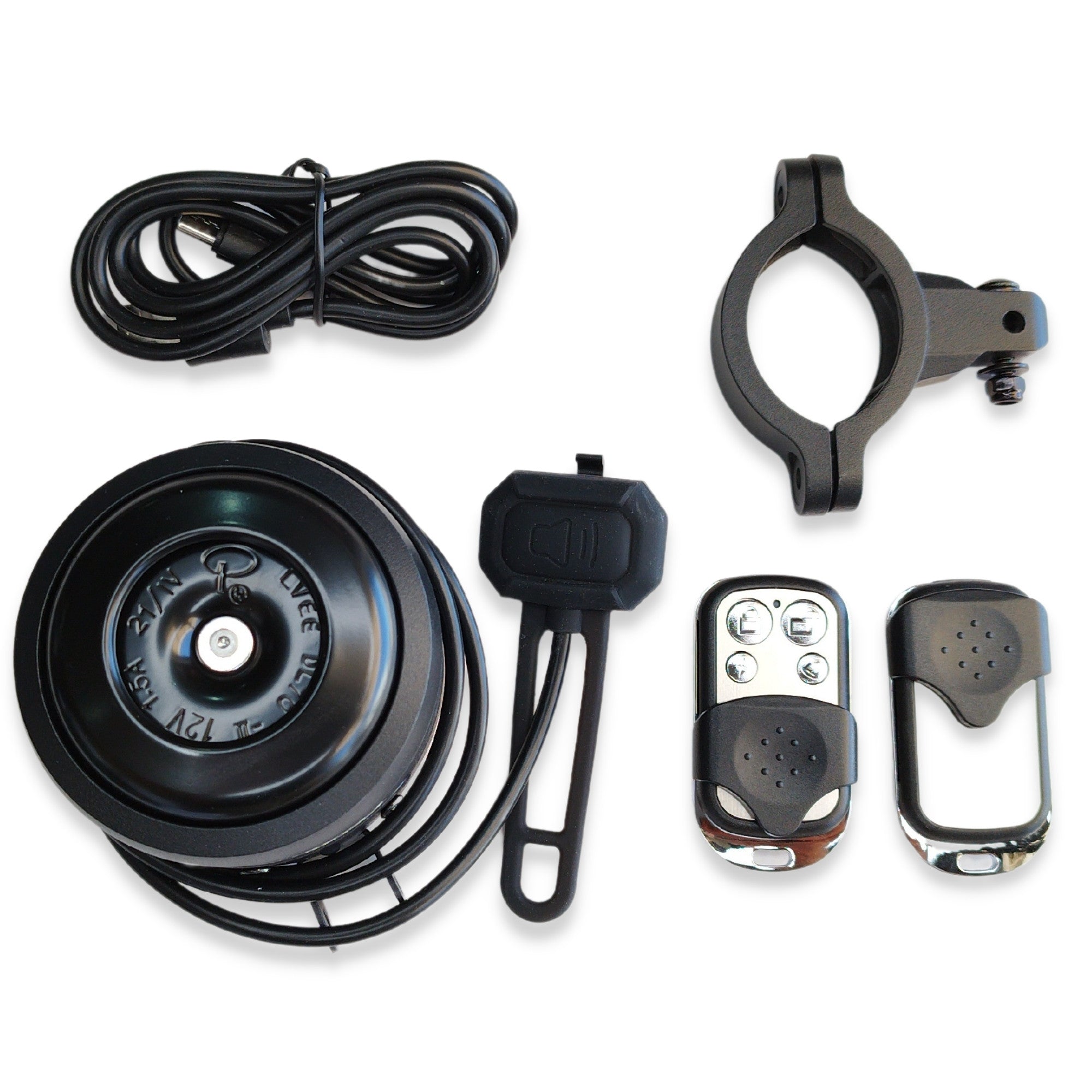 אזעקה + צופר 140 דציבל חזק במיוחד - USB