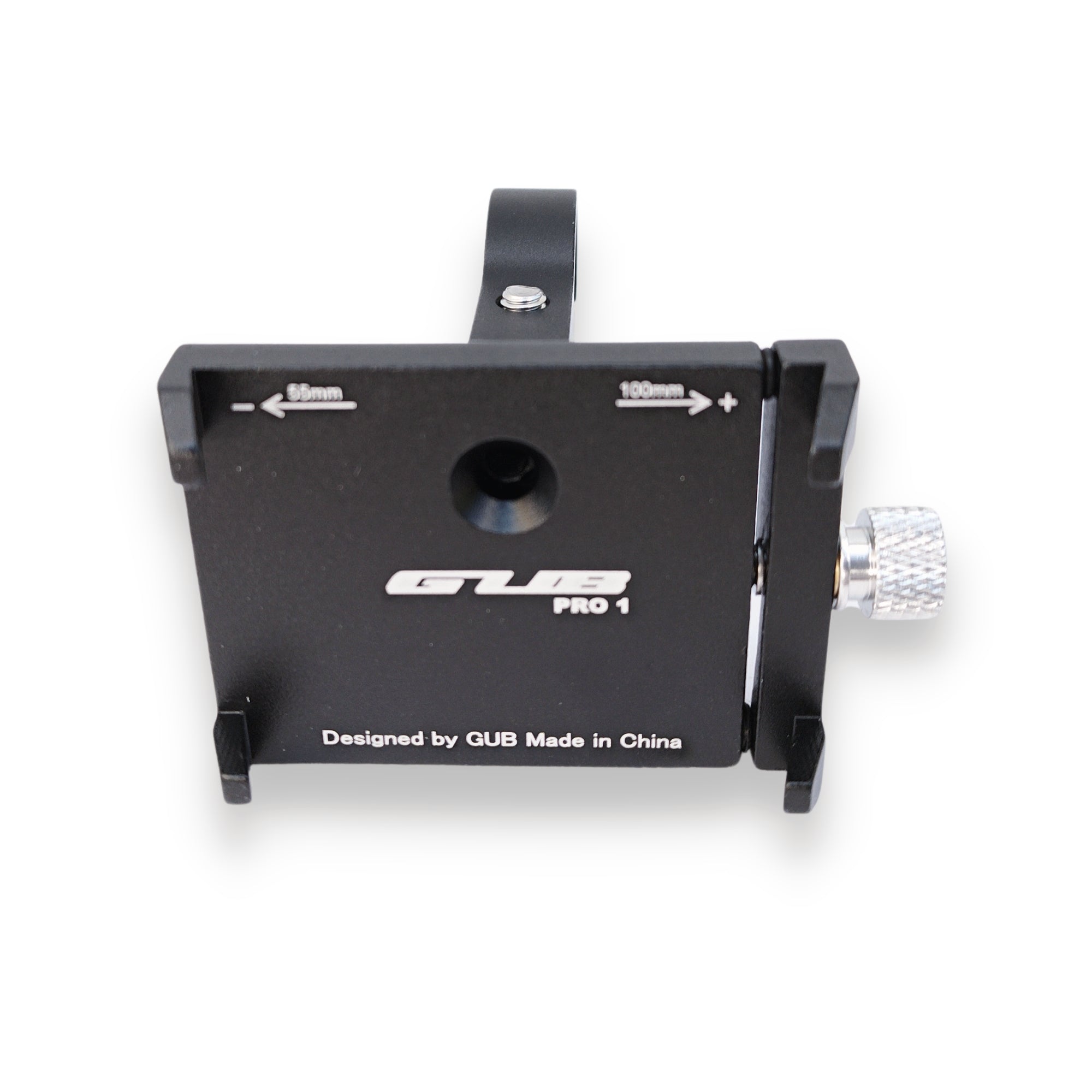 מתקן לטלפון אלומיניום GUB עם מטען USB